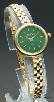 Złoty zegarek Geneve damski 585 biżuteryjna bransoletka ZG 200E (3).jpg